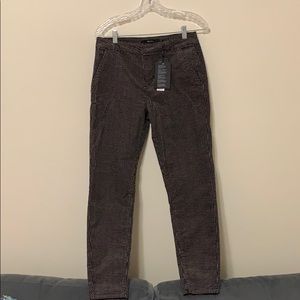NWT! Vero Moda Corduroy Checkered Pants